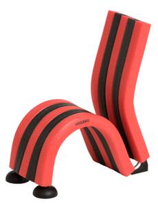 Dětská molitanová židle (červeno/černá)