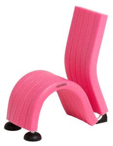 Dětská molitanová židle (růžová)