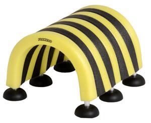 Dětská molitanová stolička XL (žlutá/černá)