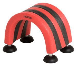 Dětská molitanová stolička (červená/černá)