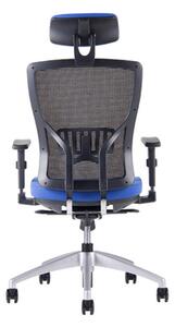 Kancelářská židle s podhlavníkem HALIA MESH SP (více barev) Modrá