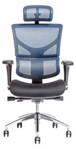 Kancelářská židle s podhlavníkem MEROPE SP (více barev) Šedá