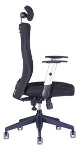 Kancelářská židle s podhlavníkem CALYPSO GRAND SP1 (více barev) Šedá