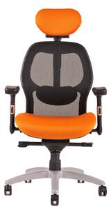 Kancelářská židle + područky SATURN (více barev) Oranžová