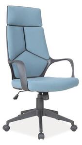 Kancelářská židle LORE modročerná