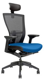 Kancelářská židle s podhlavníkem MERENS SP (více barev) Modrá
