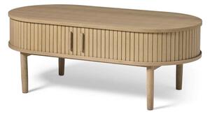 Konferenční stolek v dekoru dubu v přírodní barvě 60x120 cm Meta – Unique Furniture