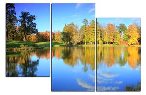 Obraz na plátně - Podzimní park 1175D (150x100 cm)