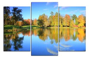 Obraz na plátně - Podzimní park 1175C (105x70 cm)