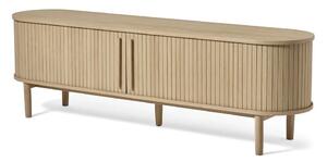 TV stolek v dekoru dubu v přírodní barvě 180x56x40 cm Meta – Unique Furniture