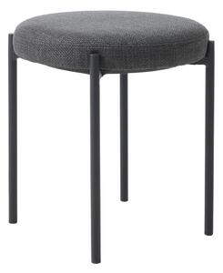 Tmavě šedá kovová stolička Pelican – Unique Furniture