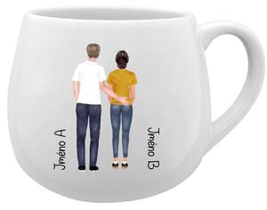 Personalizovaný keramický hrníček s párem