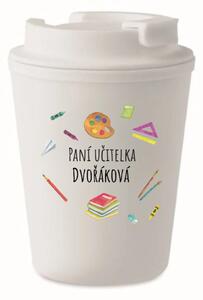 Personalizovaný cestovní termohrnek pro paní učitelku/pana učitele (pomůcky)