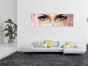 Obraz - Okouzlující oči (170x50 cm)