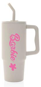 BARBIE - béžový cestovní termohrnek 900 ml