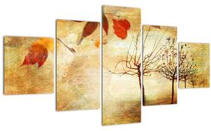 Obraz - Podzimní nálada (125x70 cm)