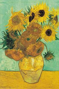 Plakát, Obraz - Sunflowers, Vincent van Gogh, 61 × 91.5 cm