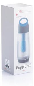 Chladící láhev Bopp Cool, 700 ml, XD Design, čirá/šedá/modrá