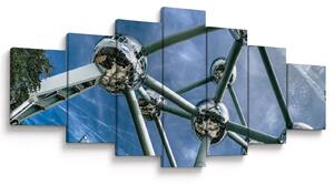 Obraz - atomium v Bruselu (210x100 cm)