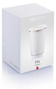 Cestovní termohrnek Dia, 350 ml, XD Design, bílý