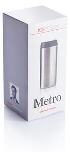 Termohrnek Metro, 300 ml, XD Design, stříbrný