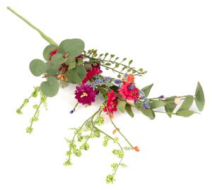 Umělá větvička | MEADOW | s barevnými květy | 70 cm | 876986