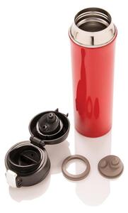 Uzamykatelná termoska Easy, 450 ml, XD Design, červená
