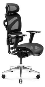 Kancelářská ergonomická židle Kommodus: černá Jan Nowak TM-9N1C-QMBB