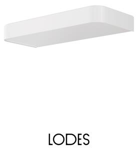 Lodes Nástěnné LED svítidlo SHIFT, 32,5W, š. 34 cm, CRI90 Barva: Bílá, Teplota světla: 2700K - teplá bílá, Stmívání, řízení: TRIAC