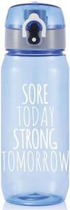 Sportovní láhev s uzamykatelným víčkem, Today Tomorrow, 600 ml, XD Design, modrá