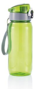 Sportovní láhev s uzamykatelným víčkem, 600 ml, XD Design, zelená