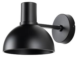 Nástěnná Svítidla Lucande, Mostrid, stmívatelné, Černá, Obývací pokoj, Kov, Design