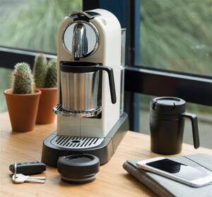 Termohrnek Coffee to Go do kávovaru s ouškem, 160ml, XD Design, stříbrný