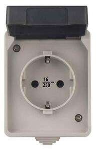Venkovní zásuvka SCHUKO 250V/16A IP44