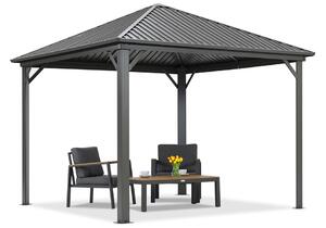 Kovový altán Sardinie 3x3 Garden Point antracitový