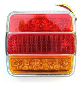 LED Multifunkční zadní svítidlo MULTI LED/1,5W/12V IP65 červená/oranžová