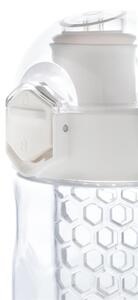 Uzamykatelná láhev s košíkem na ovoce HoneyComb, XD Xclusive, 700 ml, bílá