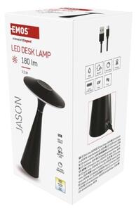 EMOS LED stolní lampa JASON, nabíjecí, IP44 1538199000
