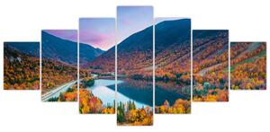 Obraz - White Mountain, New Hampshire, USA (210x100 cm)