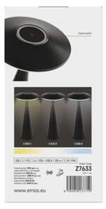 EMOS LED stolní lampa JASON, nabíjecí, IP44 1538199000