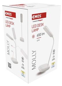 EMOS LED stolní lampa MOLLY, bílá 1538200800