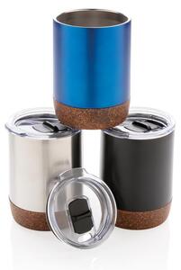Termohrnek do kávovaru Cork, 180 ml, XD Design, modrý