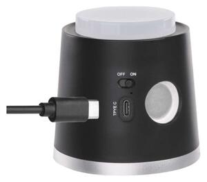 EMOS LED stolní lampa ABBIE nabíjecí, černá 1538200400