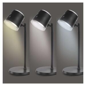 EMOS LED stolní lampa ABBIE nabíjecí, černá 1538200400