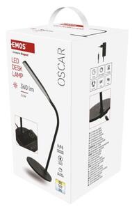 EMOS LED stolní lampa OSCAR, černá 1538200500