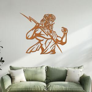 Dřevěná dekorace ZEUS | Rozměry (cm): 40x35 | Zvolte barvu dekoru: Třešeň
