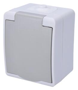 Solight 5B304 - Zásuvka do vlhkého prostředí IP54