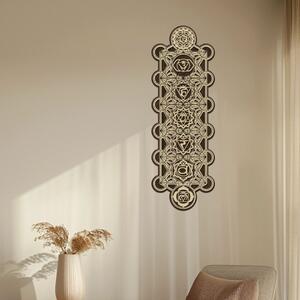 Dřevěná dekorace Čakrový panel | Rozměry (cm): 20x60 | Zvolte barvu dekoru: Javor-Wenge