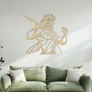 Dřevěná dekorace ZEUS | Rozměry (cm): 60x52 | Zvolte barvu dekoru: Javor