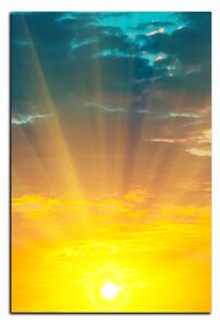 Obraz na plátně - Západ slunce - obdélník 7200A (100x70 cm)